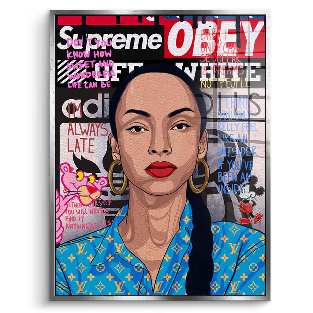 Sade Adu - Acrylglas