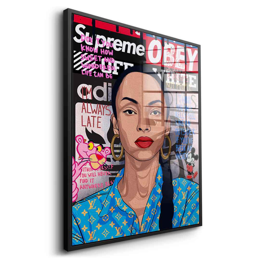 Sade Adu - Acrylglas