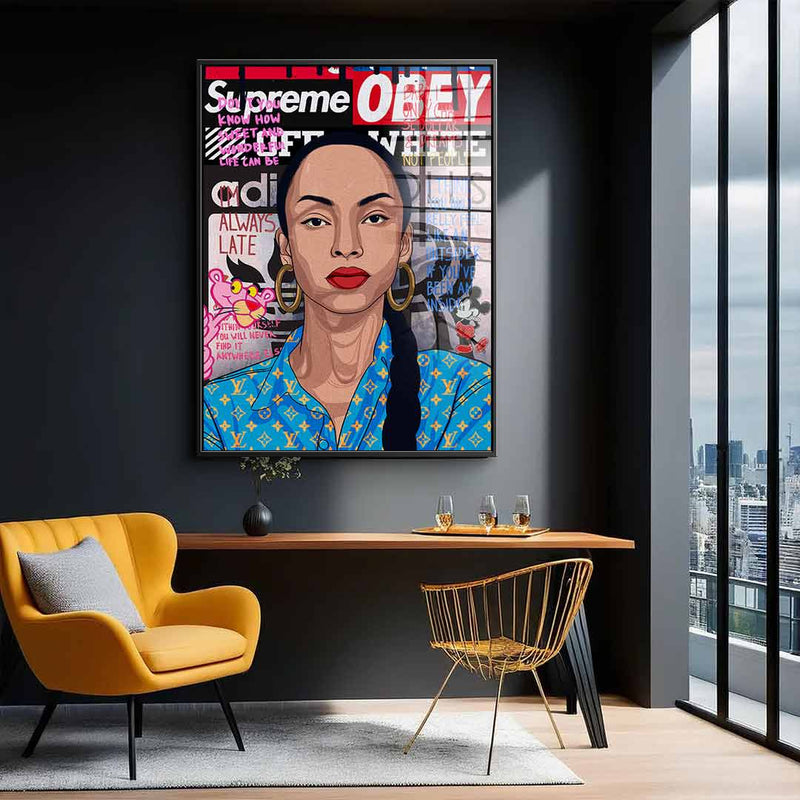 Sade Adu - Acrylglas