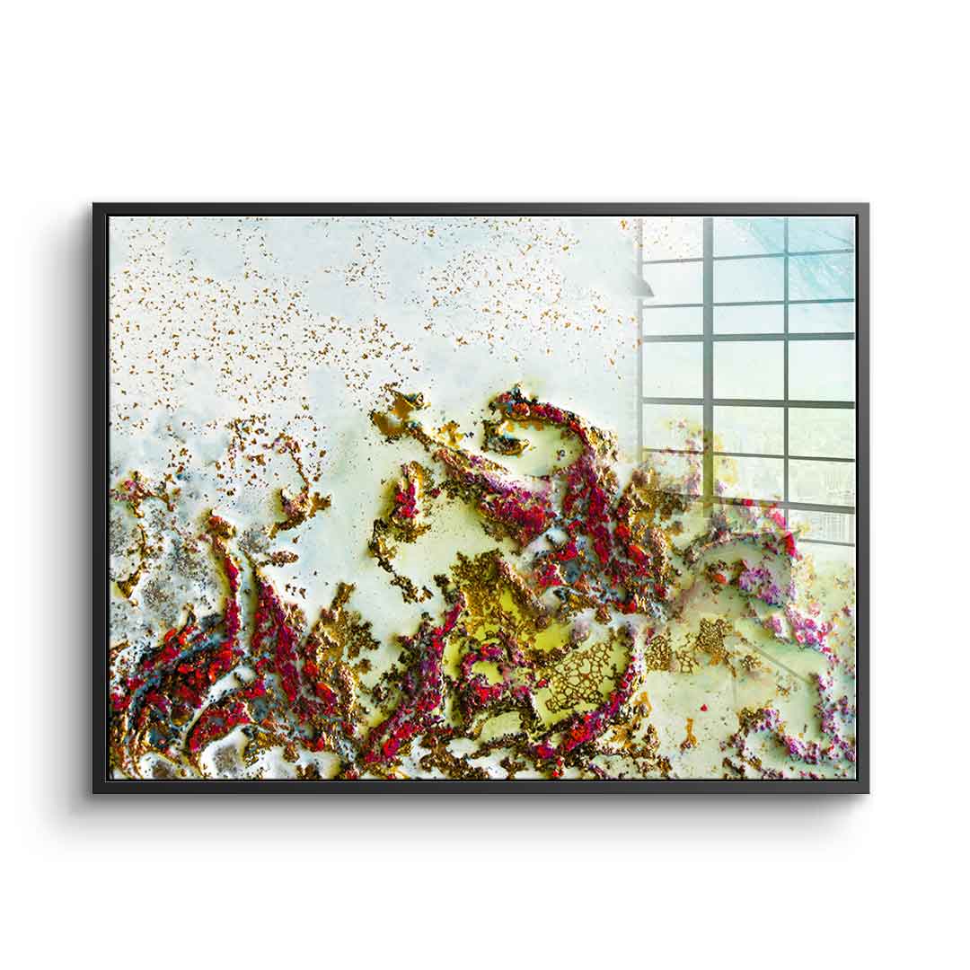 Scarlet dance - acrylic glass