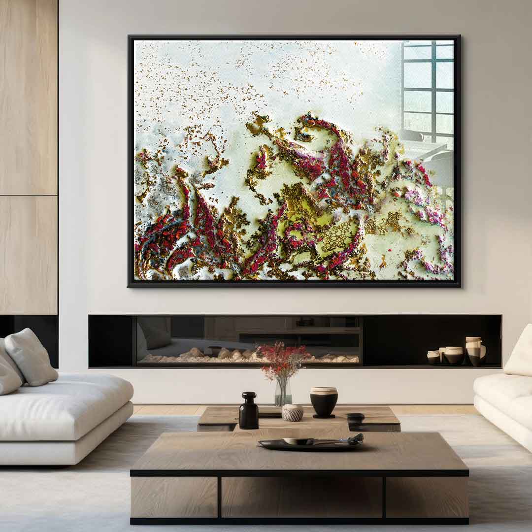 Scarlet dance - acrylic glass