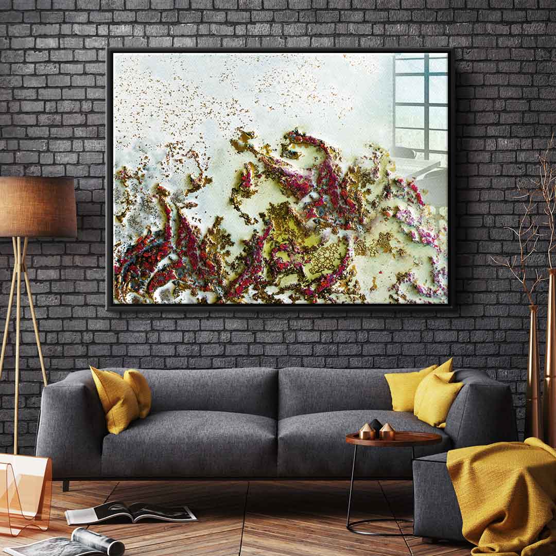 Scarlet dance - acrylic glass