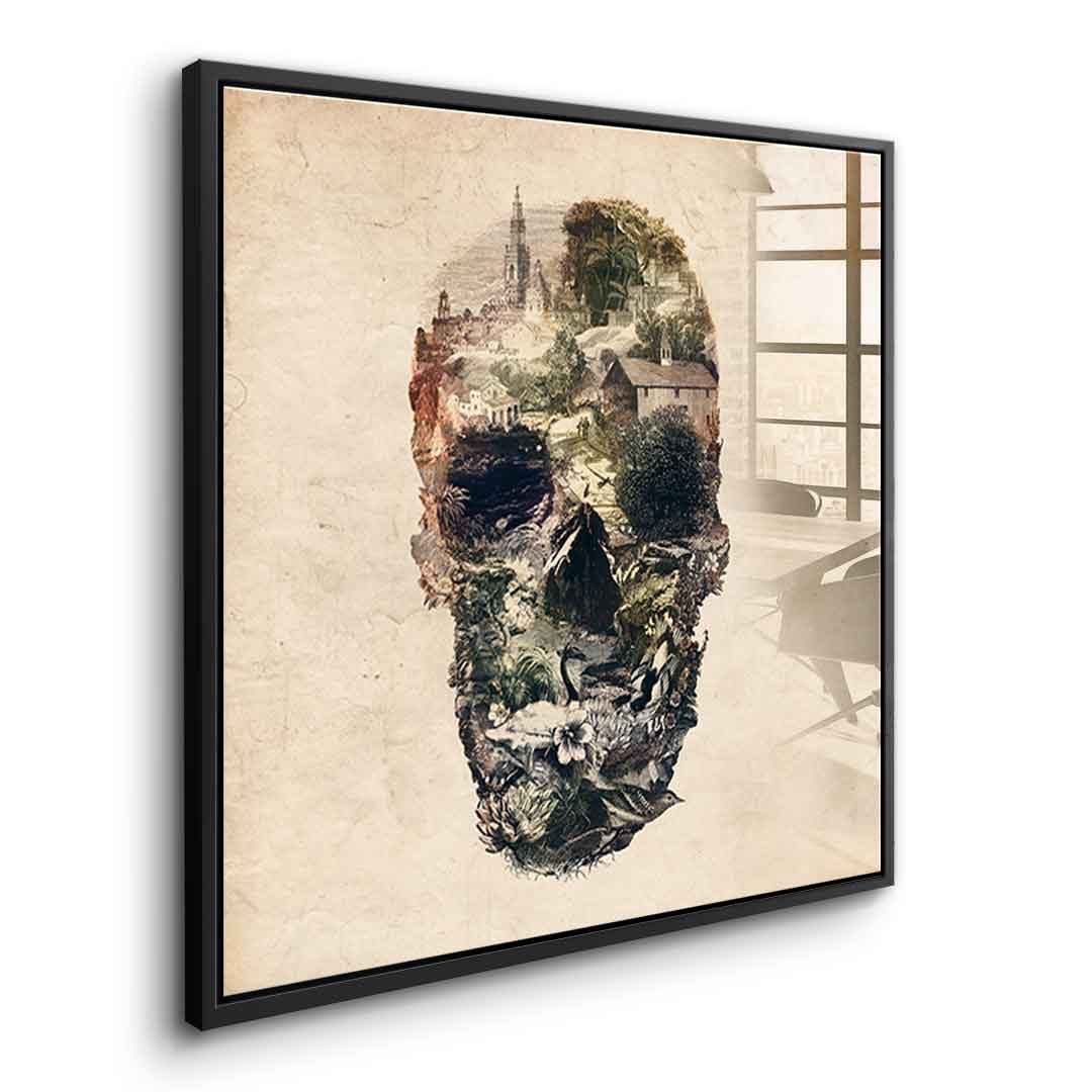 Skull Town - Acrylglas