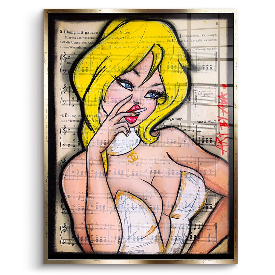 Smoking Hot - Acrylglas