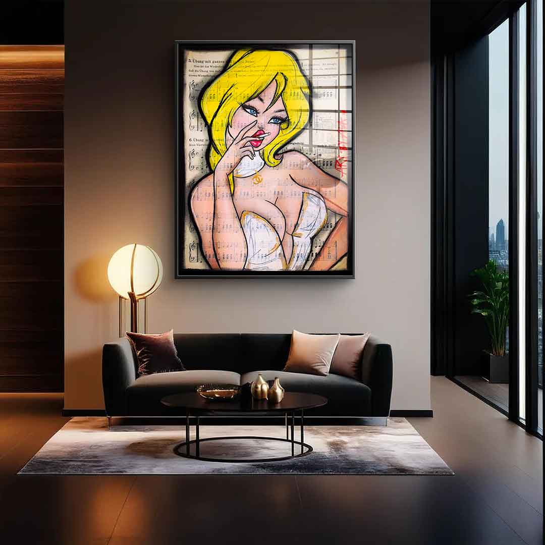 Smoking Hot - Acrylglas