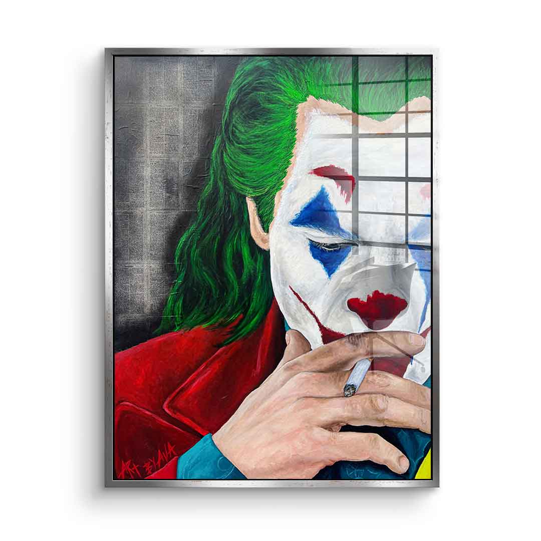 Smoking chaos - acrylic glass