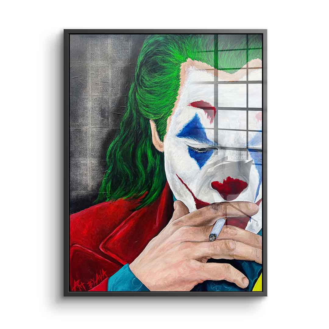 Smoking chaos - acrylic glass