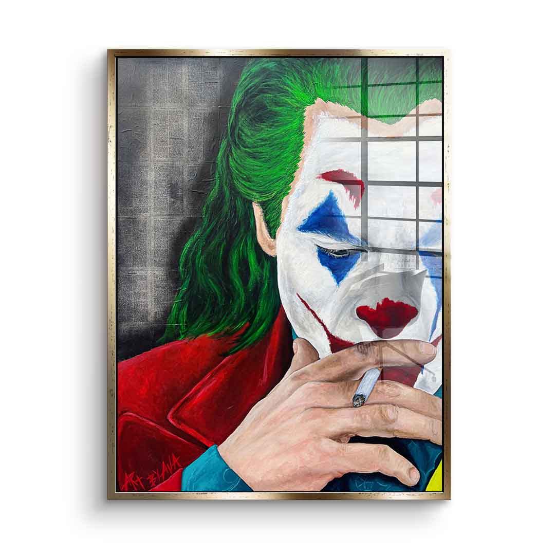 Smoking chaos - acrylic glass