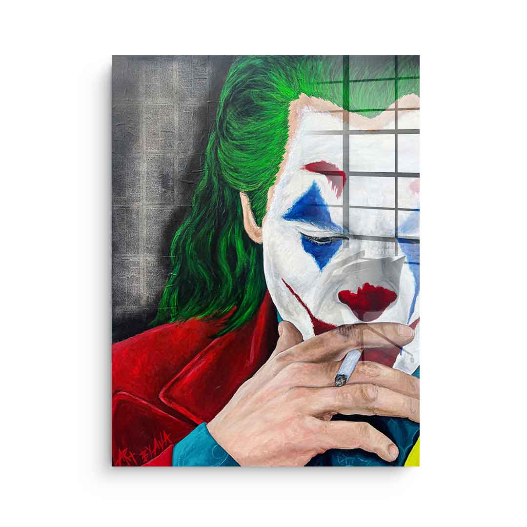 Smoking chaos - acrylic glass