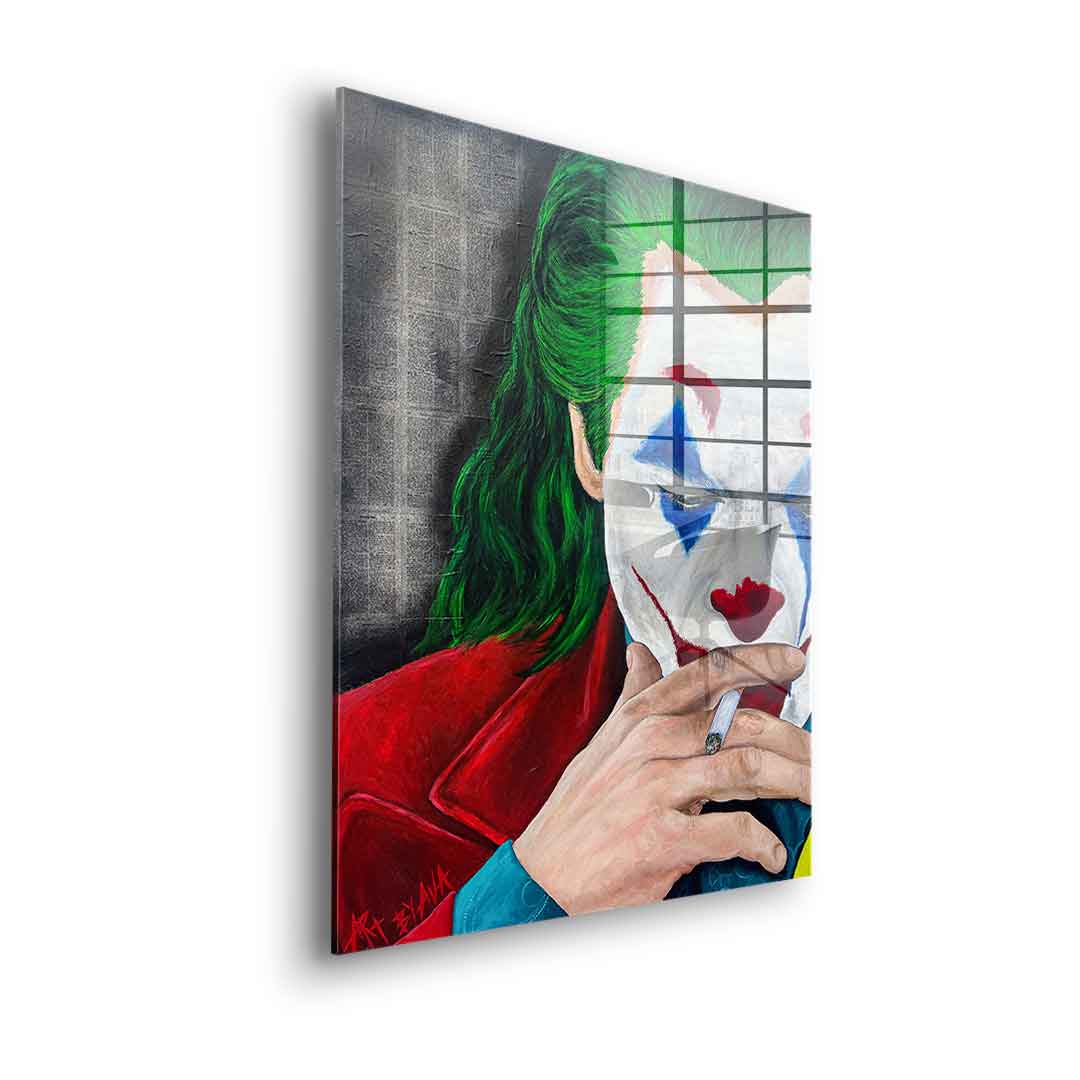 Smoking chaos - acrylic glass