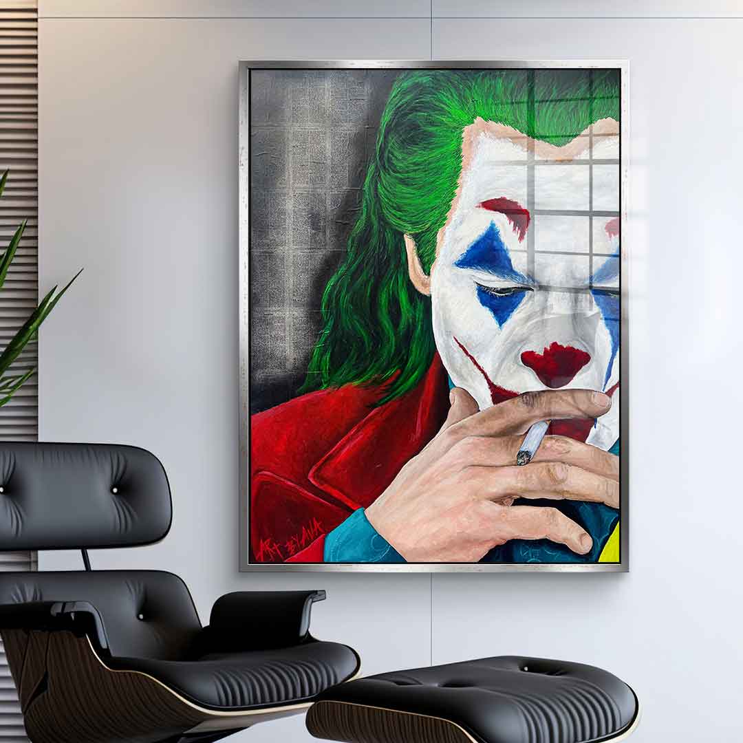 Smoking chaos - acrylic glass