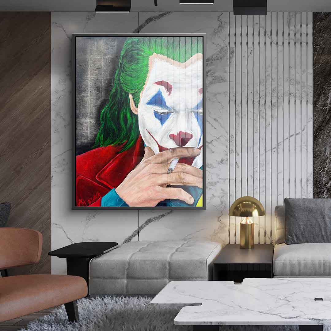 Smoking chaos - acrylic glass