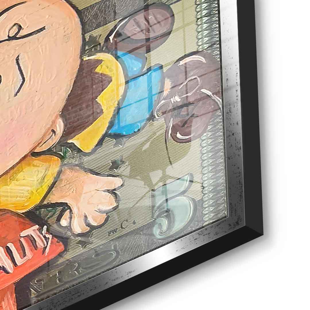 Flying Peanuts - Acrylglas