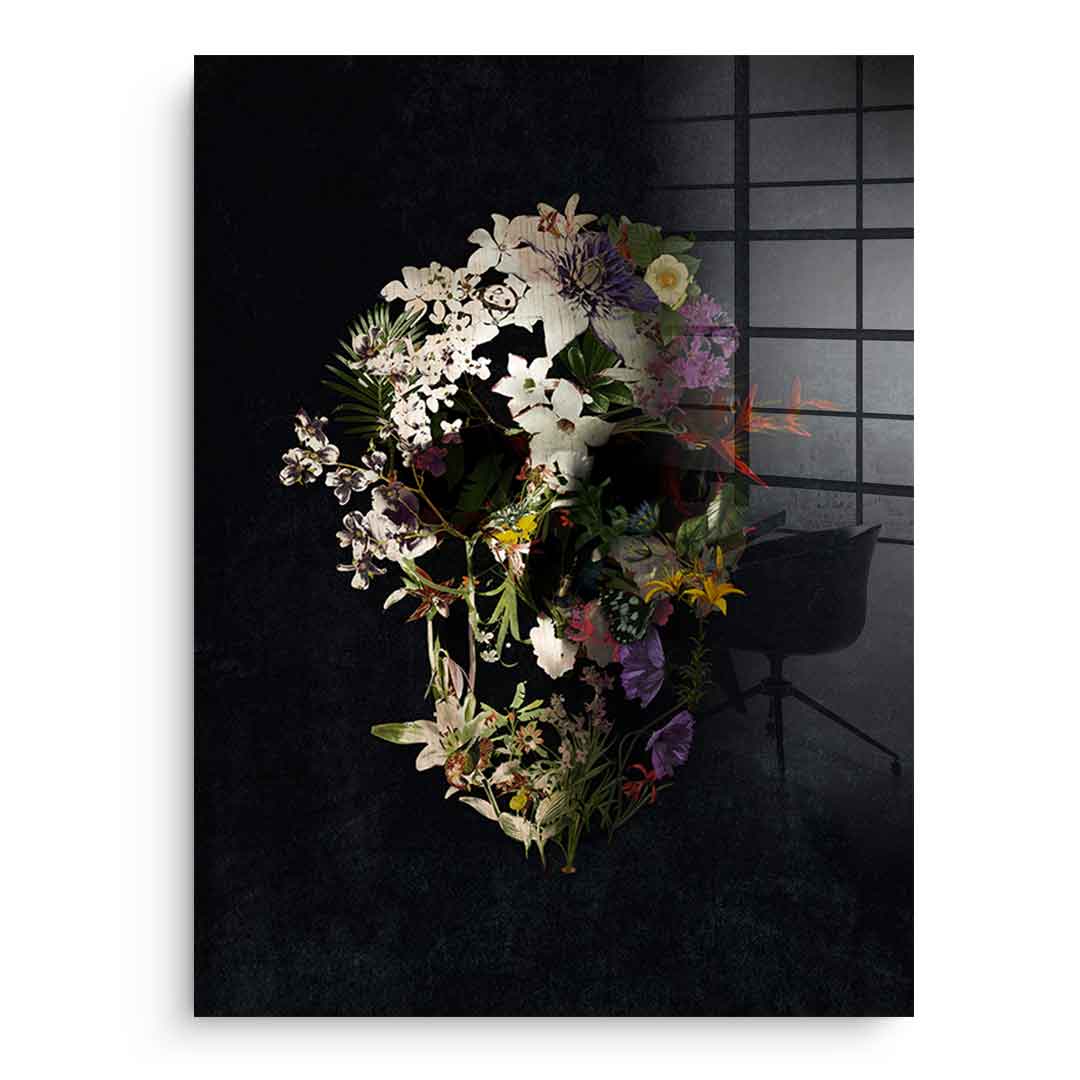 Spring Skull - Acrylglas