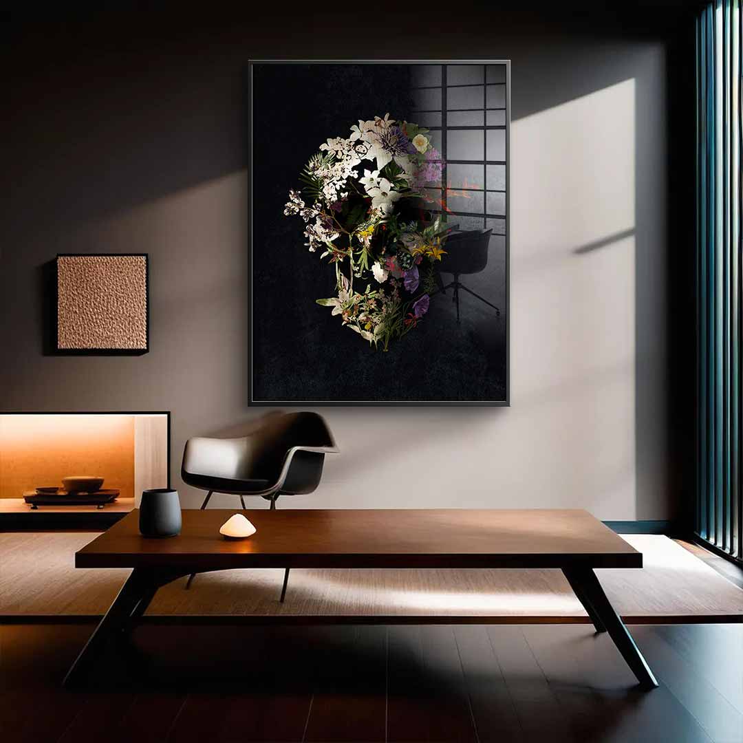 Spring Skull - Acrylglas