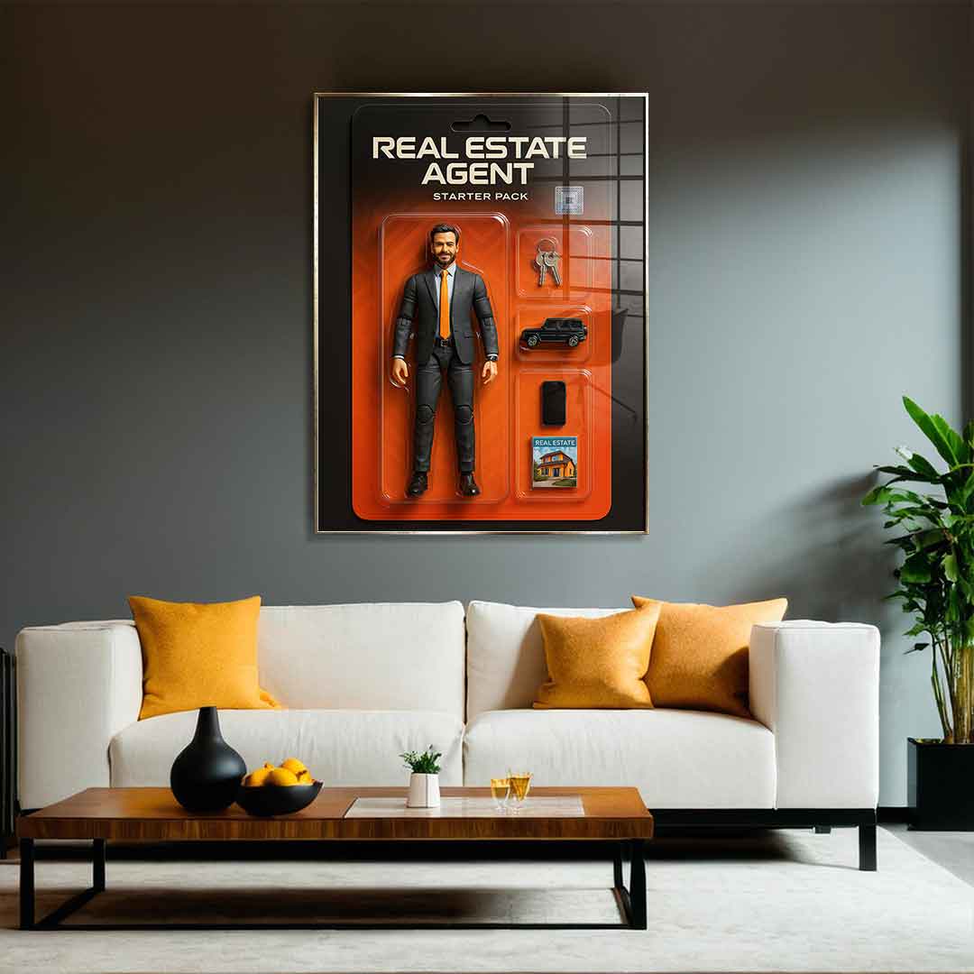 Starter Pack REAL ESTATE AGENT - Acrylglas