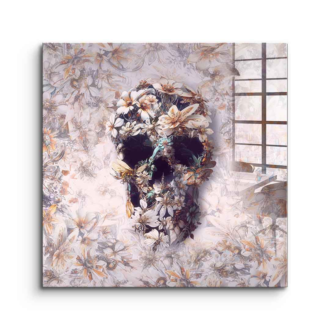 Steampunk Skull Light - Acrylglas