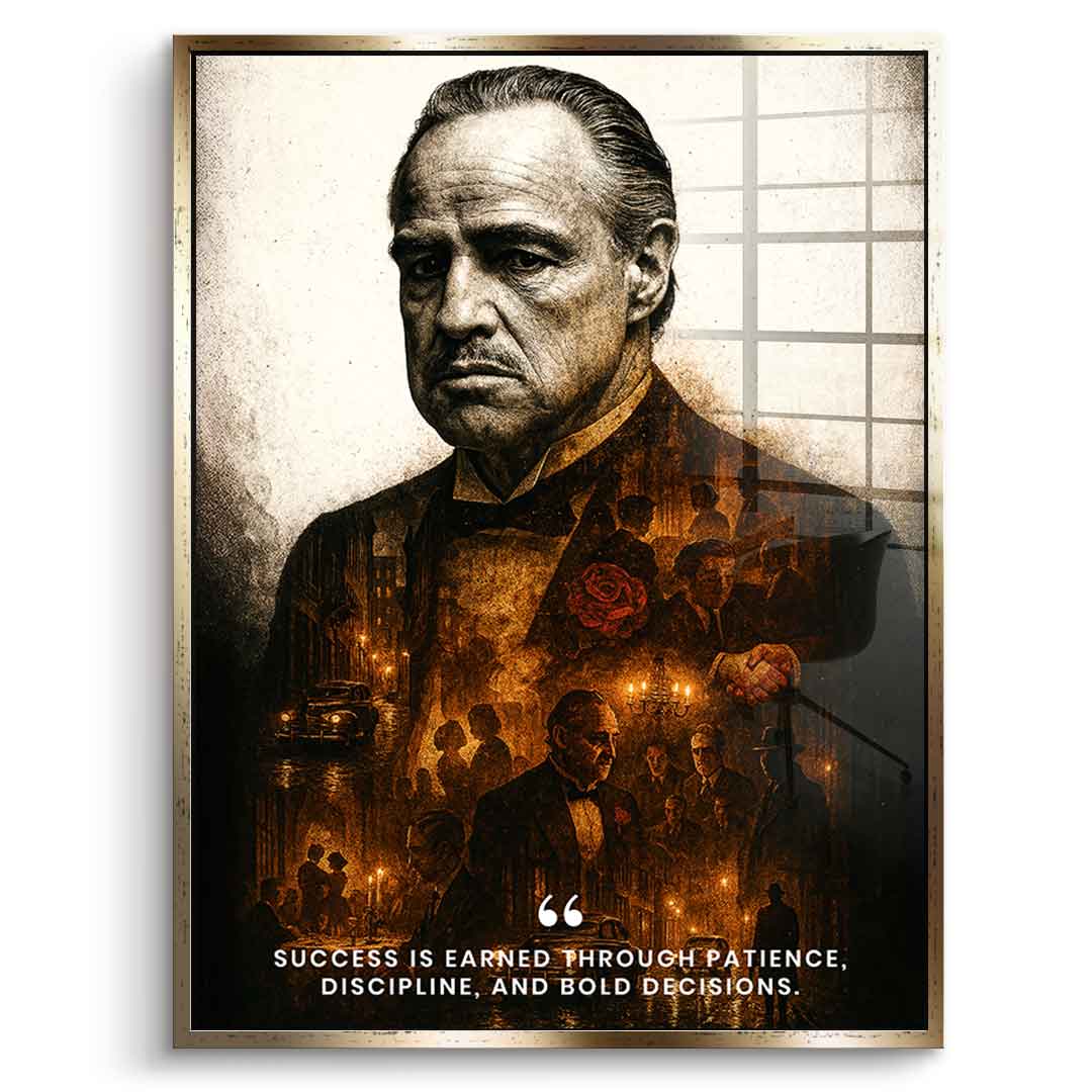 Success is Earned - Acrylglas