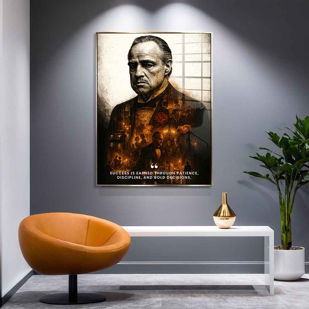 Success is Earned - Acrylglas