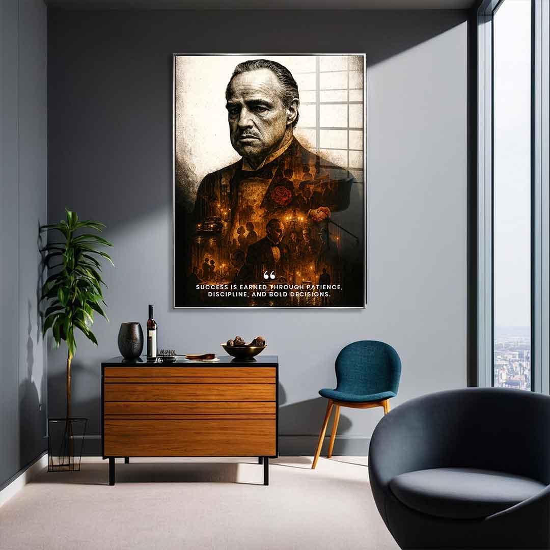 Success is Earned - Acrylglas