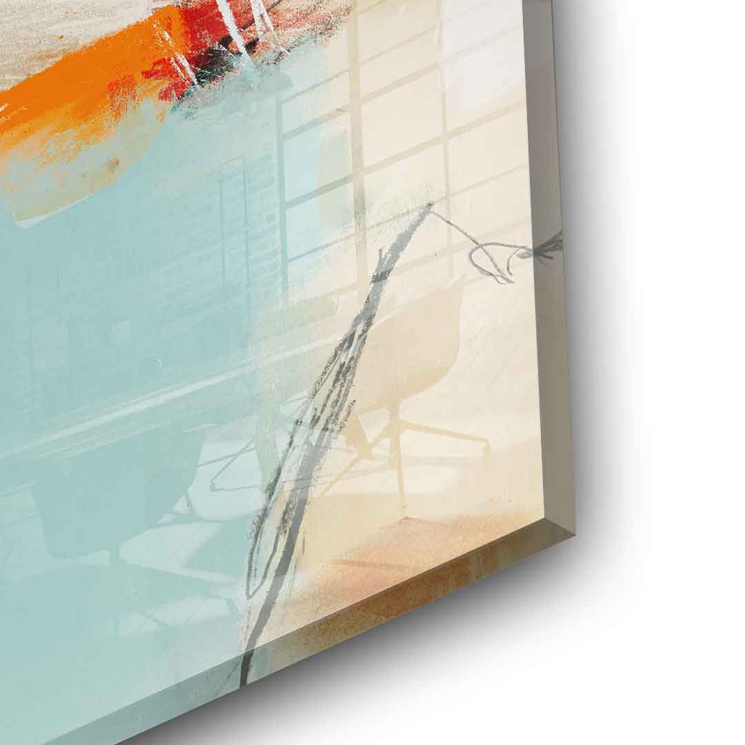 Sunny weather in Kenting - Acrylglas