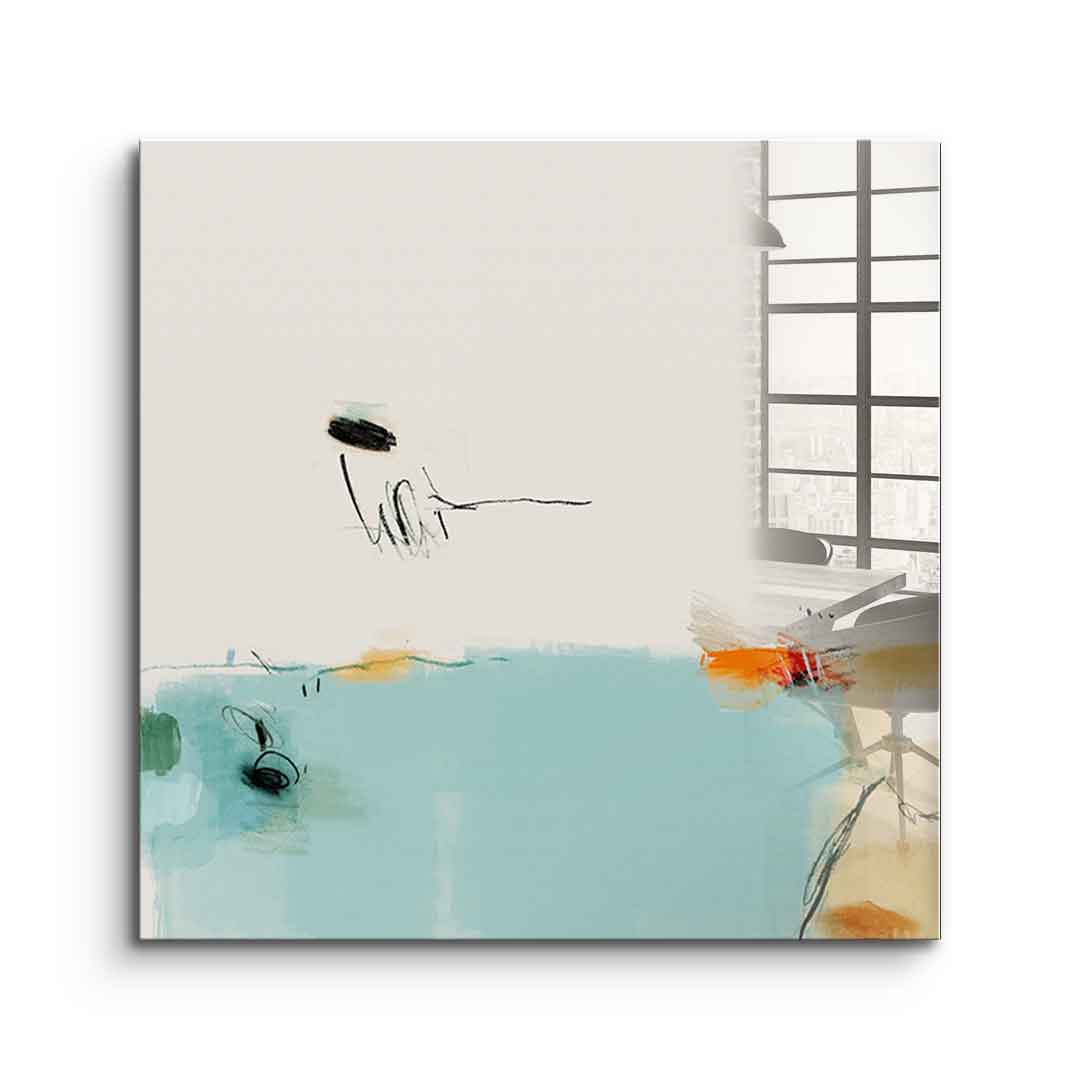 Sunny weather in Kenting - Acrylglas