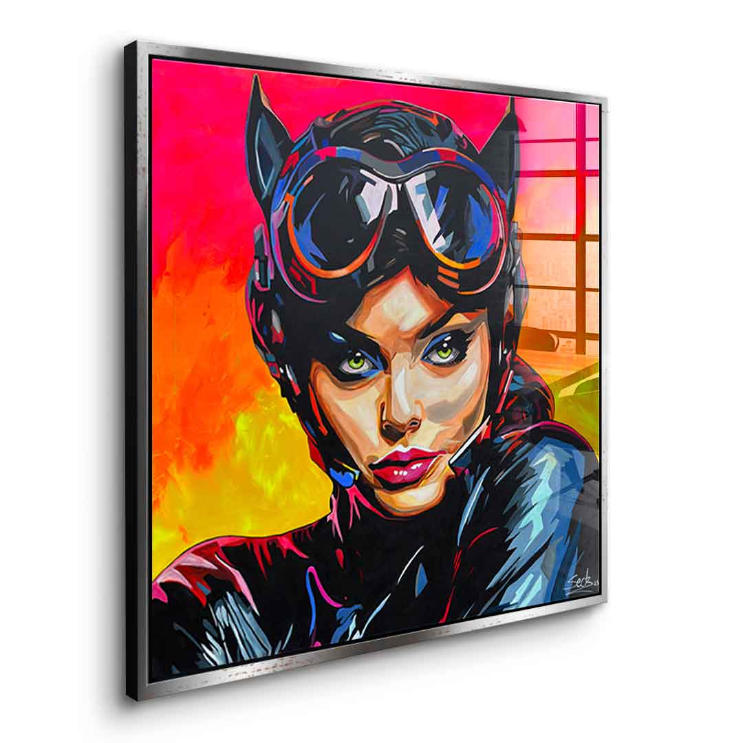 Sunset Cat - Acrylglas