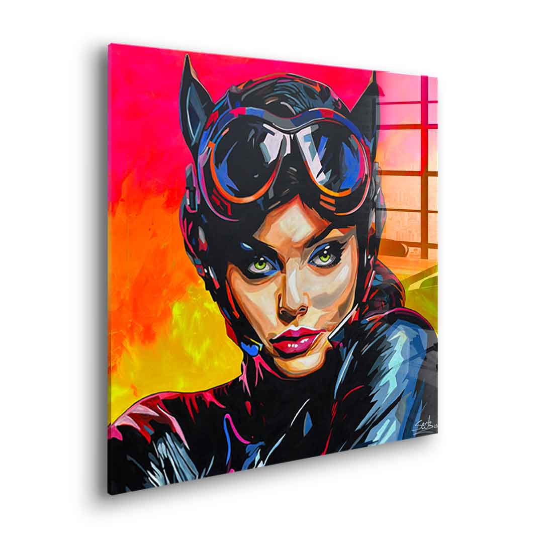 Sunset Cat - Acrylglas