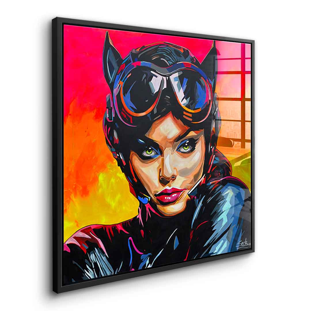 Sunset Cat - Acrylglas