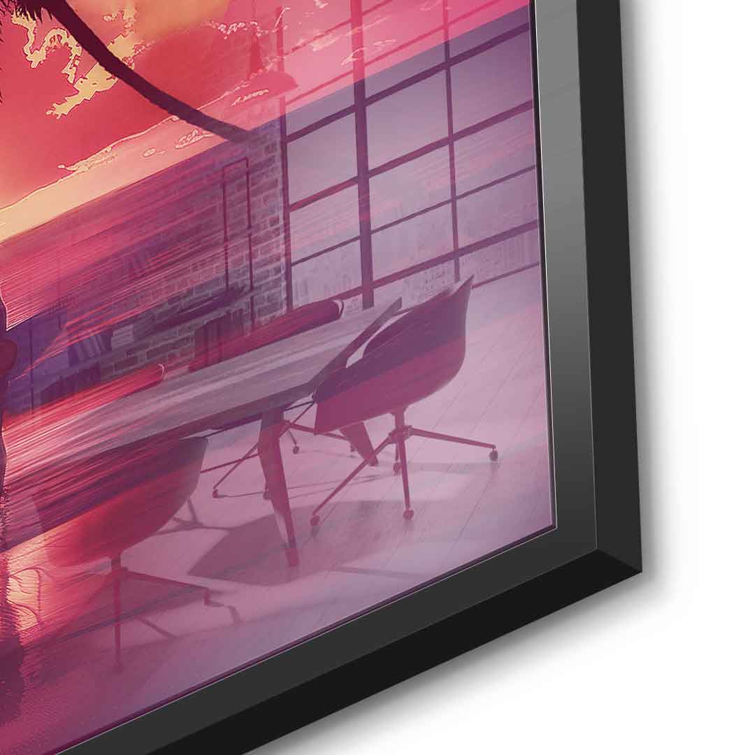 Surf Skull - Acrylglas