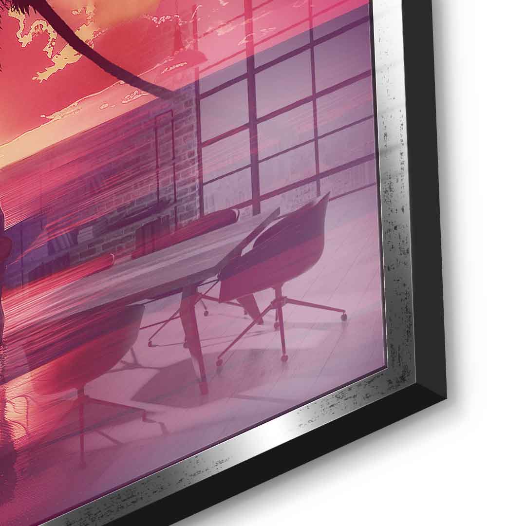 Surf Skull - Acrylglas