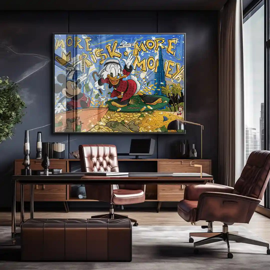 Surfing in Dubai - Acrylglas