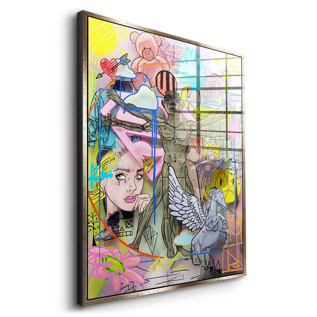 Surreal synthesis - acrylic glass