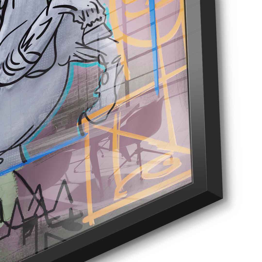Surreal synthesis - acrylic glass