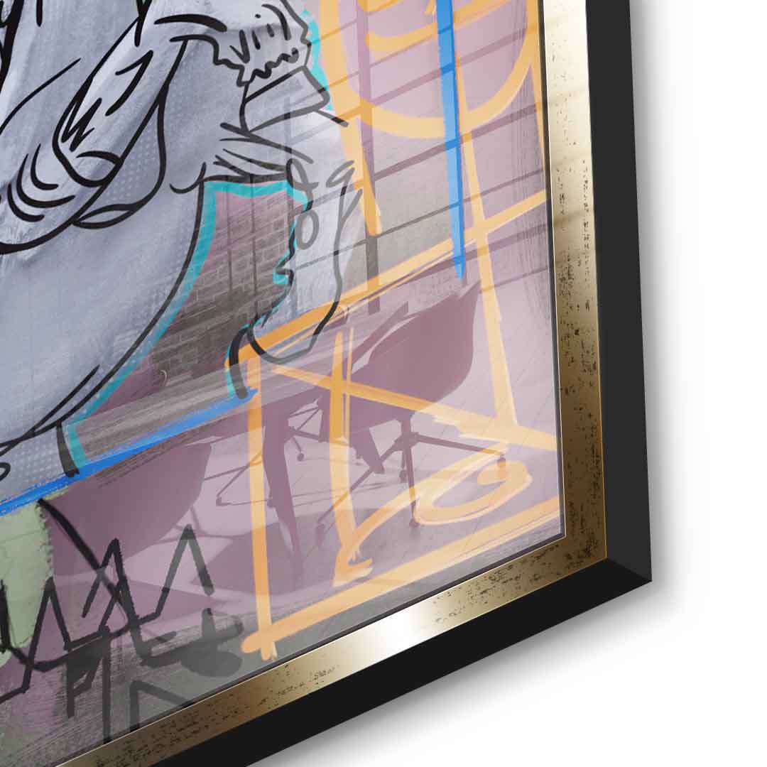 Surreal synthesis - acrylic glass