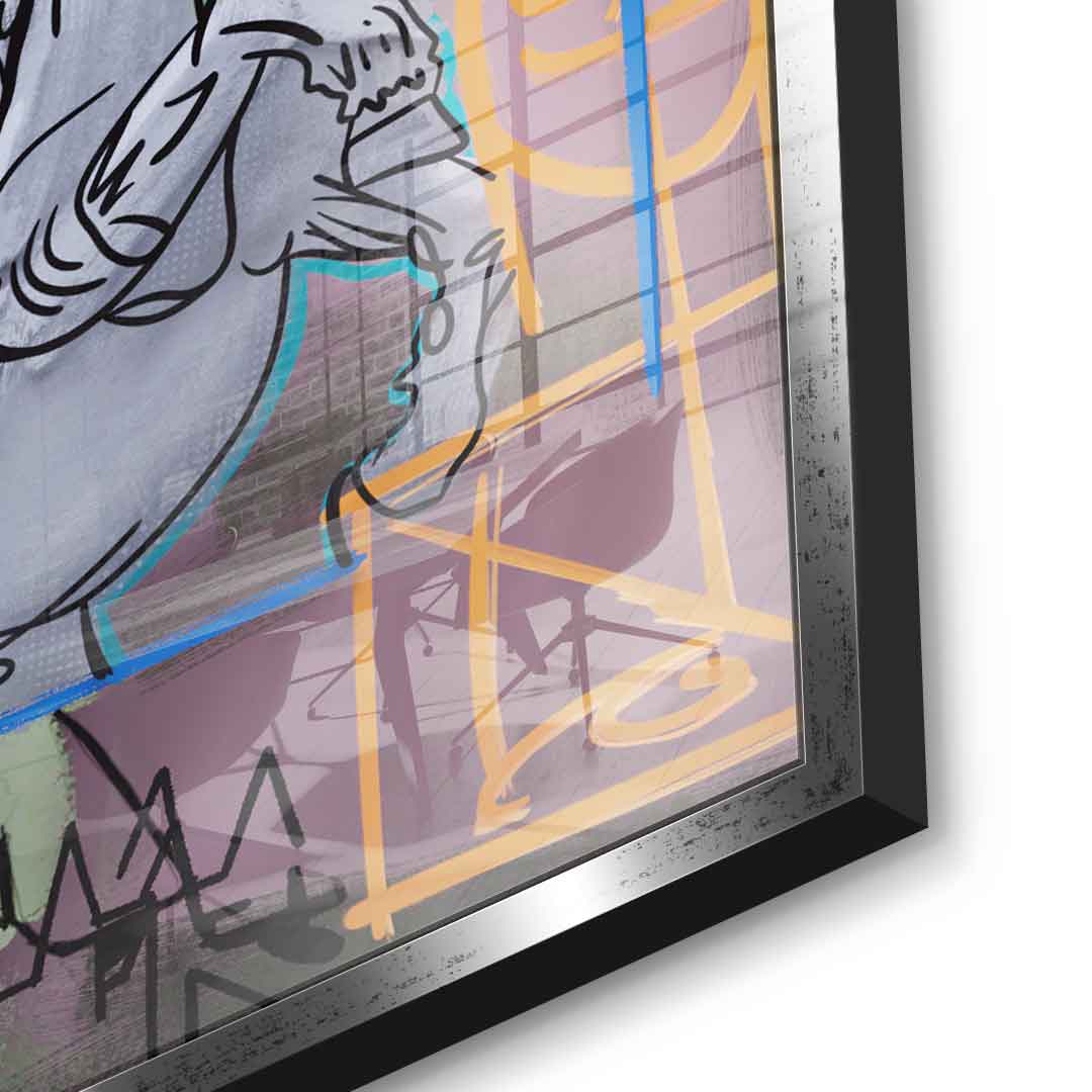 Surreal synthesis - acrylic glass