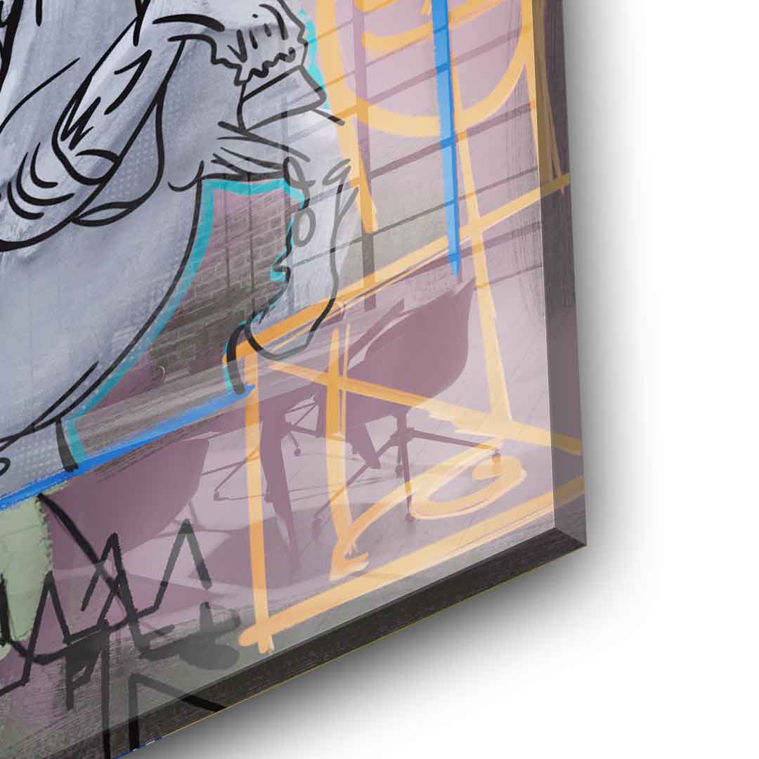 Surreal synthesis - acrylic glass