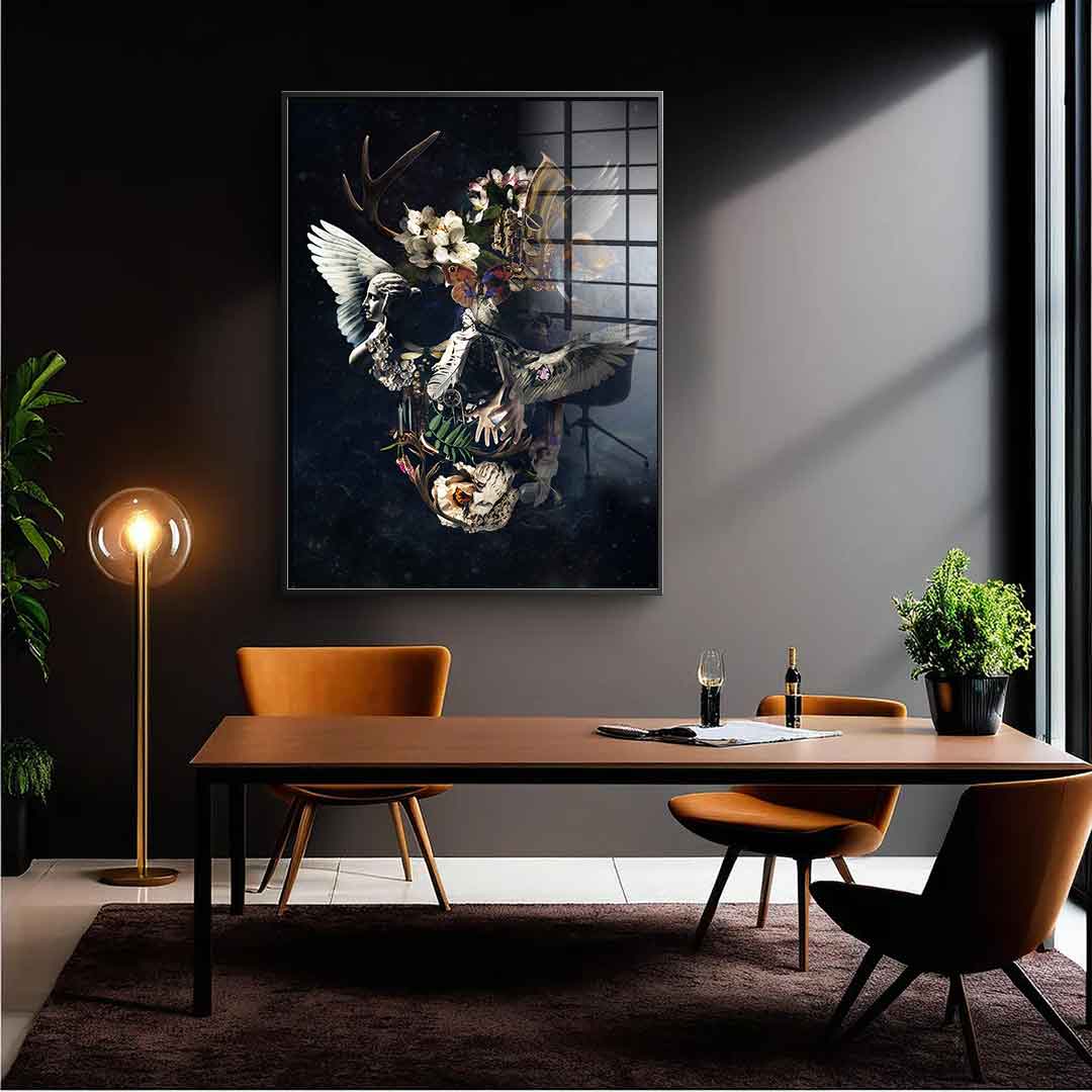 Tale Skull - Acrylglas