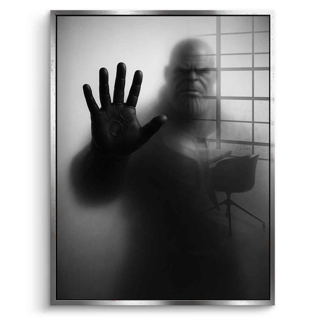 Thanos' Silhouette - Acrylglas