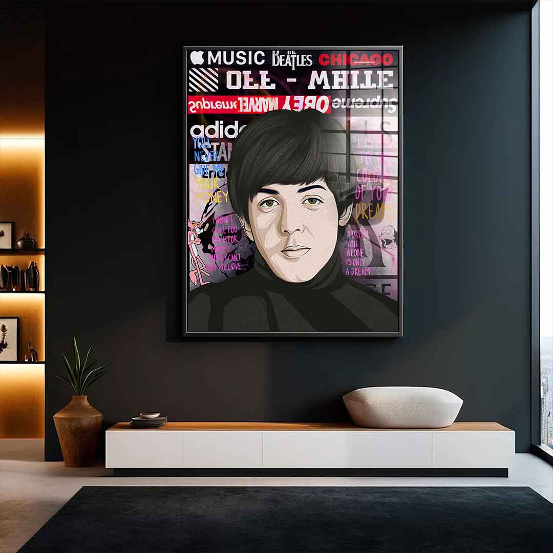 The Beatles - acrylic glass
