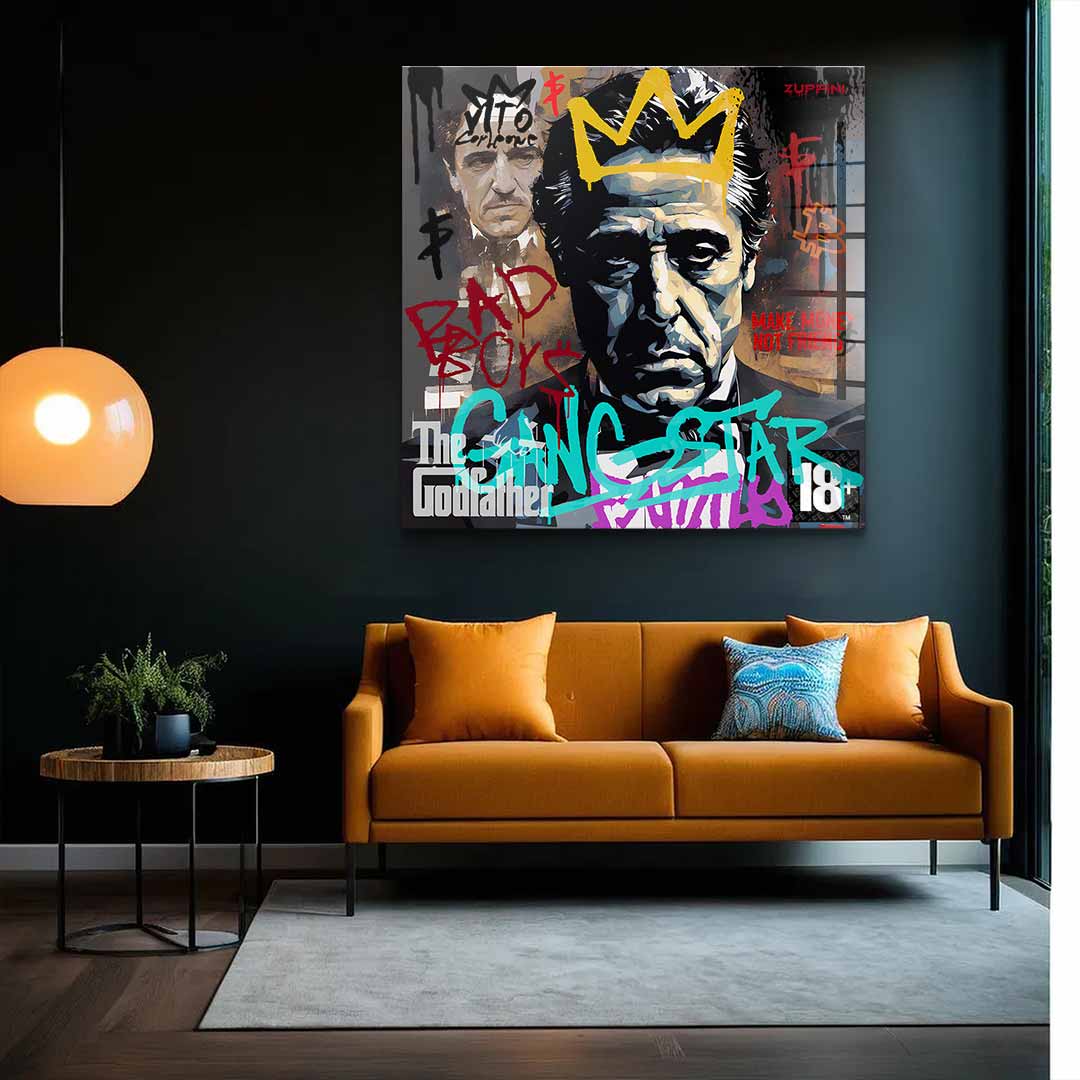 The Godfather portrait - acrylic glass