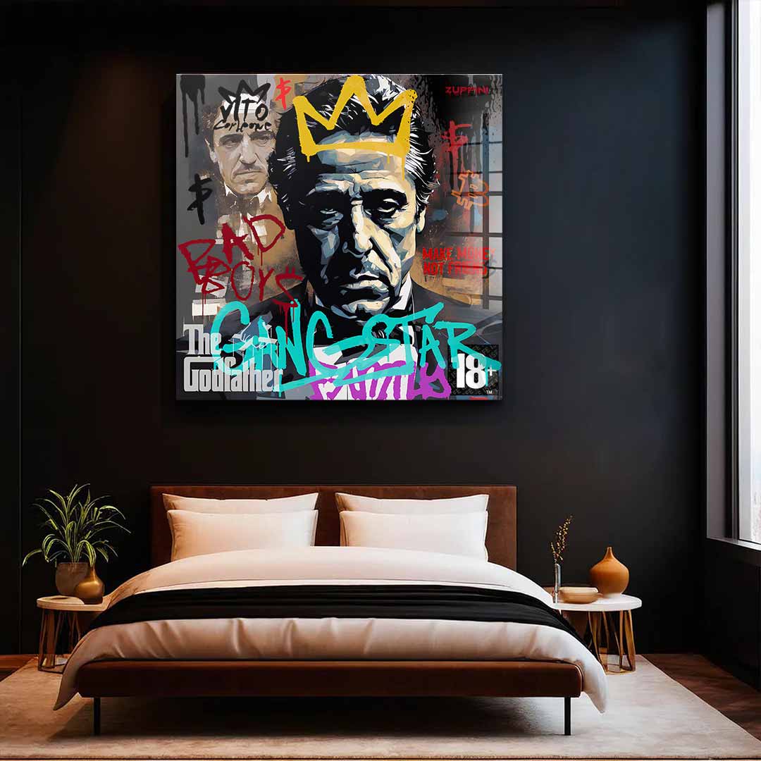 The Godfather portrait - acrylic glass