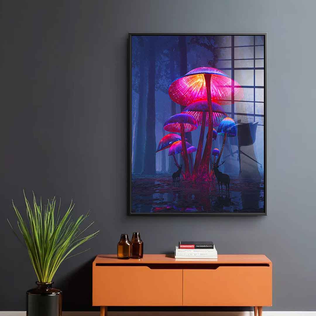 The Magic Shrooms - Acrylglas