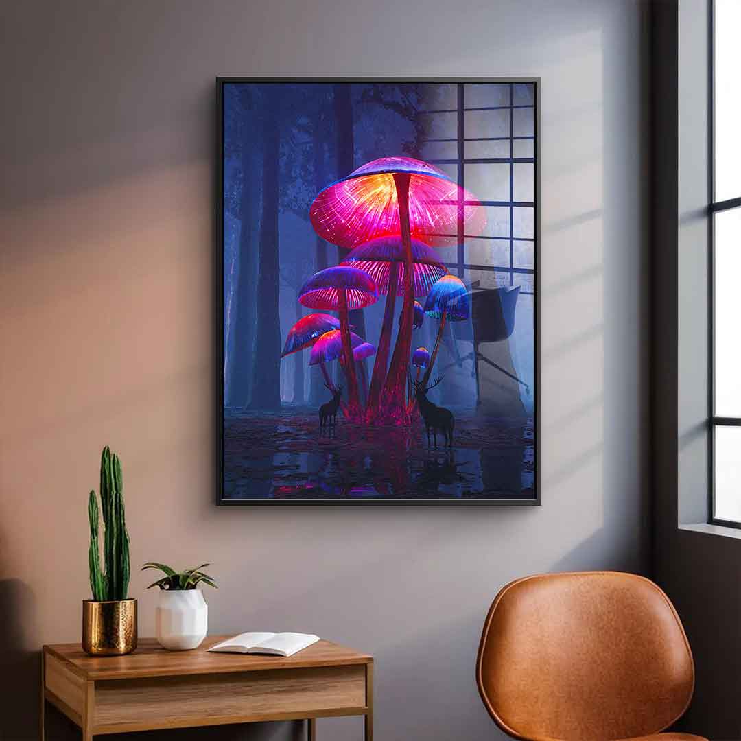 The Magic Shrooms - Acrylglas