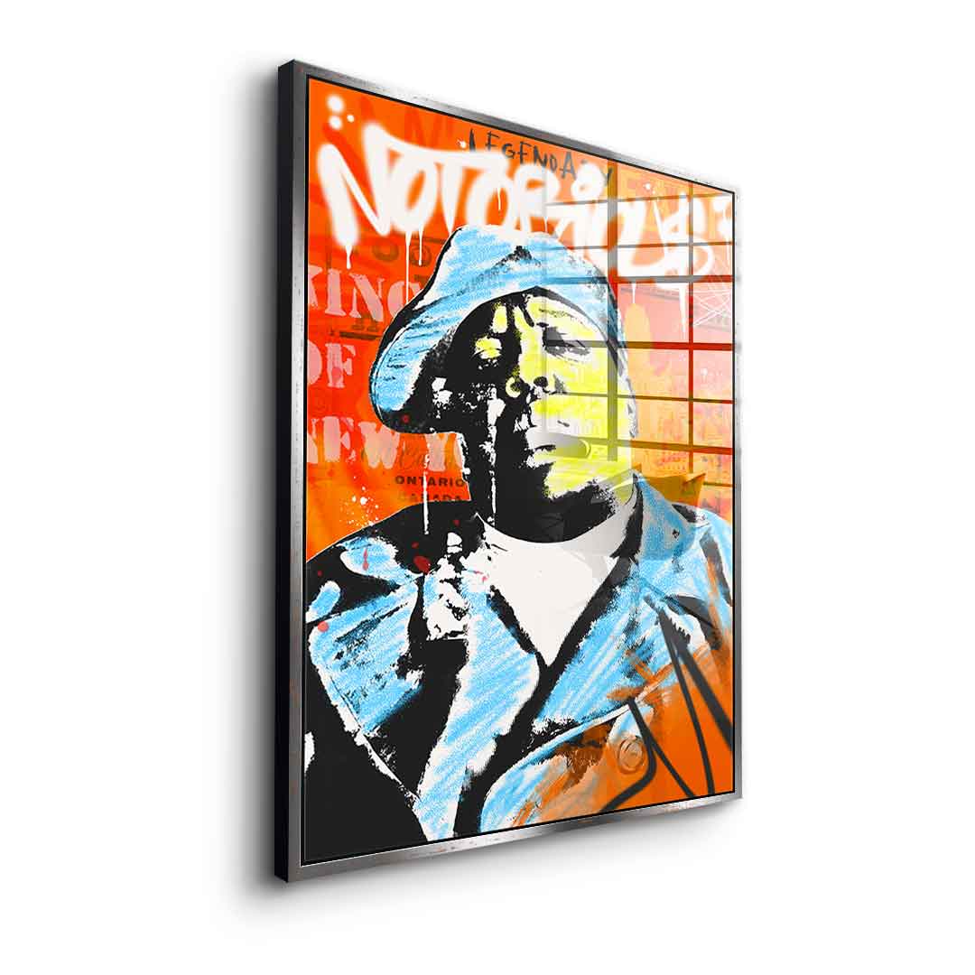 Notoriou $ - acrylic glass