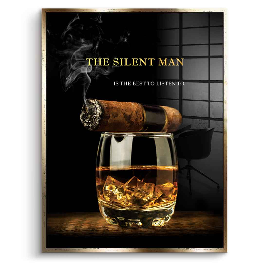 The Silent Man - Acrylglas