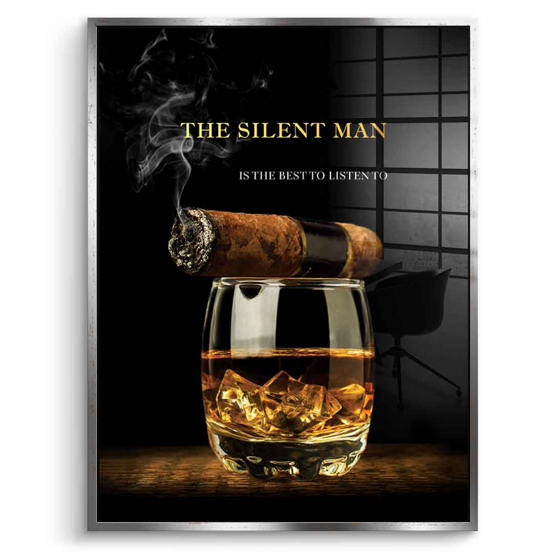 The Silent Man - Acrylglas
