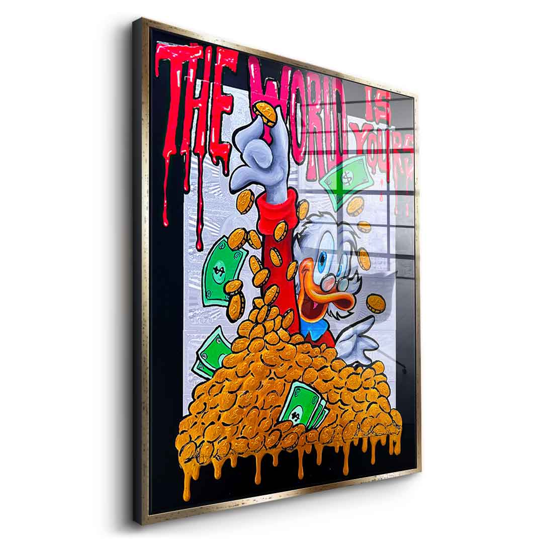 The World is Yours - Acrylglas