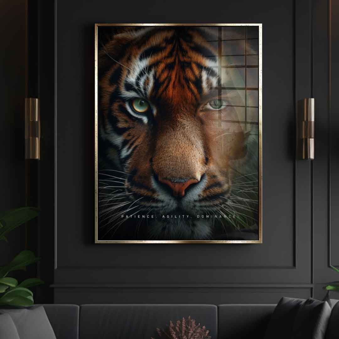 Tiger fusion - acrylic glass