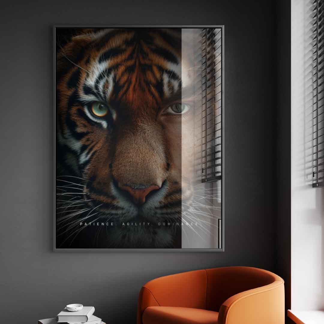 Tiger fusion - acrylic glass